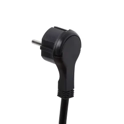 Rallonge intérieur H05VV-F Diall 3 x 1.5 mm² 3m + prise noir