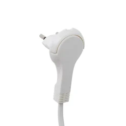 Rallonge intérieur H03VVH2-F Diall 2 x 0.75mm² 3m prise blanc