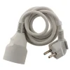Rallonge 1,90m - HO3VVH2F 2x0,75mm² 6A - blanc - Zenitech