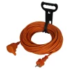 Rallonge orange Diall H05VVF 3G1 5mm² 20m avec clapet