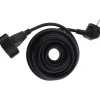 Rallonge Schuko HO5VV-F 3G1,5mm² 5m - noir - Zenitech