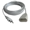 Rallonge 2xG0.75mm² 10m Power1All blanc