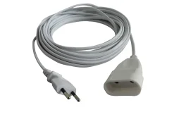 Rallonge 2xG0.75mm² 10m Power1All blanc