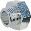 Réduction laiton chromé Femelle 20/27 (3/4") - Mâle 15/21 (1/2"), lot de 2