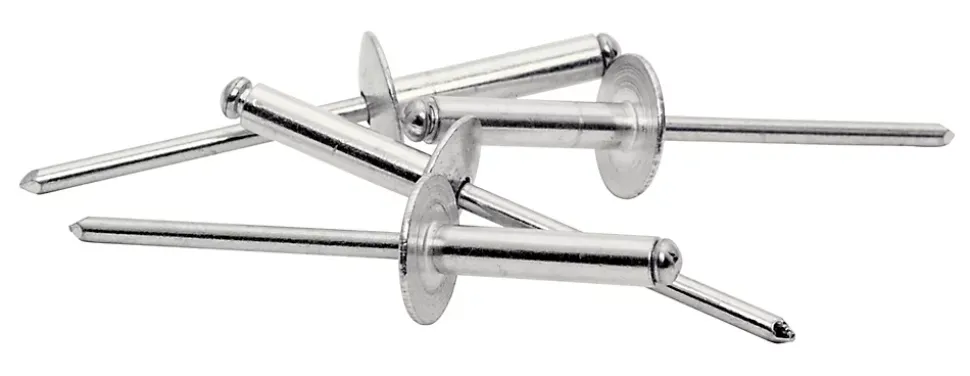 Rivets XL Rapid Ø4 x 18mm Aluminium, 40 pièces