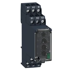 Rm22ua33mr Schneider - Relais Sur/sous-tension - 15 à 500v- 24 à 240vca/cc - Zelio Control