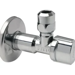 Robinet d'arrêt équerre sur rosace à manette - Nova - Arco - M 1/2' - Bicône Diamètre 10 mm