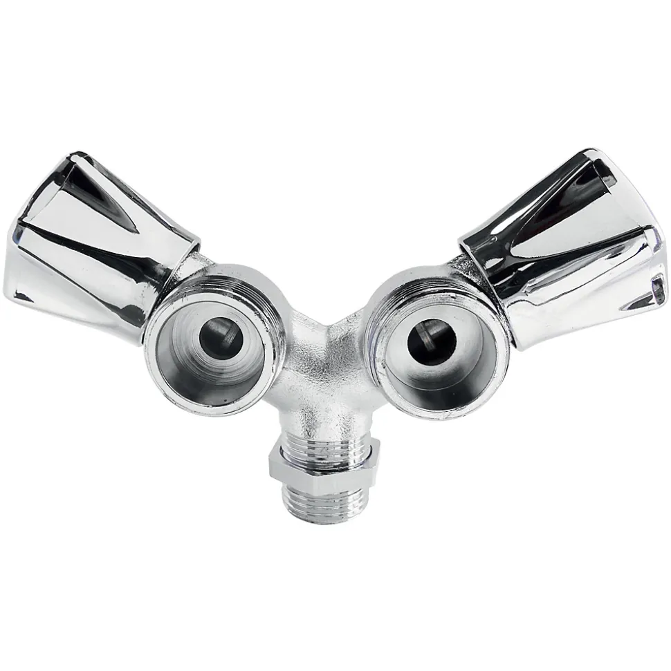 Robinet double de machine à laver - Diamètre : 1/2'' - 3/4''