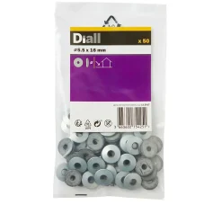 Rondelle pour tôle acier au carbone ø 5,5x16mm - 50 pièces