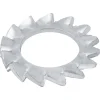Rondelles dentelée en acier au carbone ø 8mm - 10 pièces