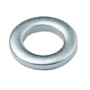 Rondelles plates en acier au carbone ø 6mm - 10 pièces.