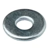 Rondelles plates larges de réparation en acier au carbone ø 4mm - 10 pièces
