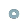 10 rondelles plates larges Diall acier zingué Ø4 mm