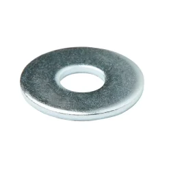 Rondelles plates larges en acier au carbone ø 8mm - 100 pièces
