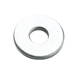 Rondelles plates larges en acier au carbone ø 6mm - 100 pièces