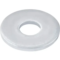 Rondelles plates larges en acier au carbone ø 6mm - 10 pièces