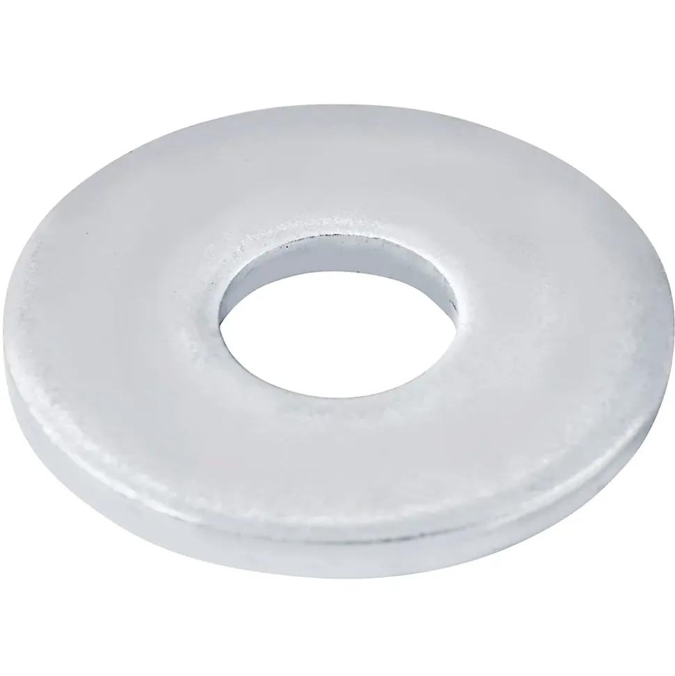 Rondelles plates larges en acier au carbone ø 6mm - 10 pièces