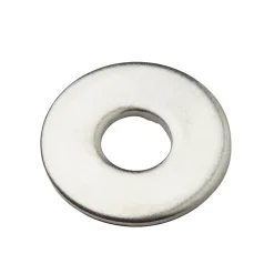 Rondelles plates larges en inox ø 6mm - 10 pièces
