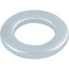 Rondelles plates étroites en acier au carbone ø 7mm - 20 pièces