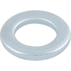 Rondelles plates étroites en acier au carbone ø 7mm - 20 pièces