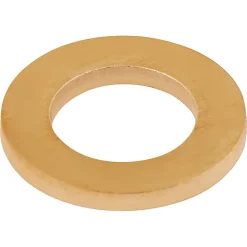 Rondelles plates étroites en laiton ø 8mm - 10 pièces