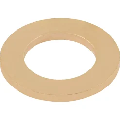 Rondelles plates étroites en laiton ø 10mm - 10 pièces
