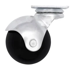 Roulette bille pivotante sans frein ø50 mm, plaque, charge max 40kg