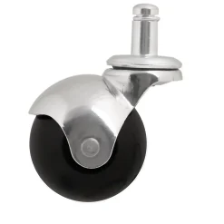 Roulette bille pivotante sans frein ø50 mm, tige, charge max 40kg