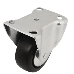 Roulette fixe ø6.47 cm,40 kg Caoutchouc thermoplastique (TPR)