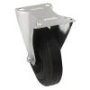 Roulette fixe noire ø12.5 cm, charge max 100 kg