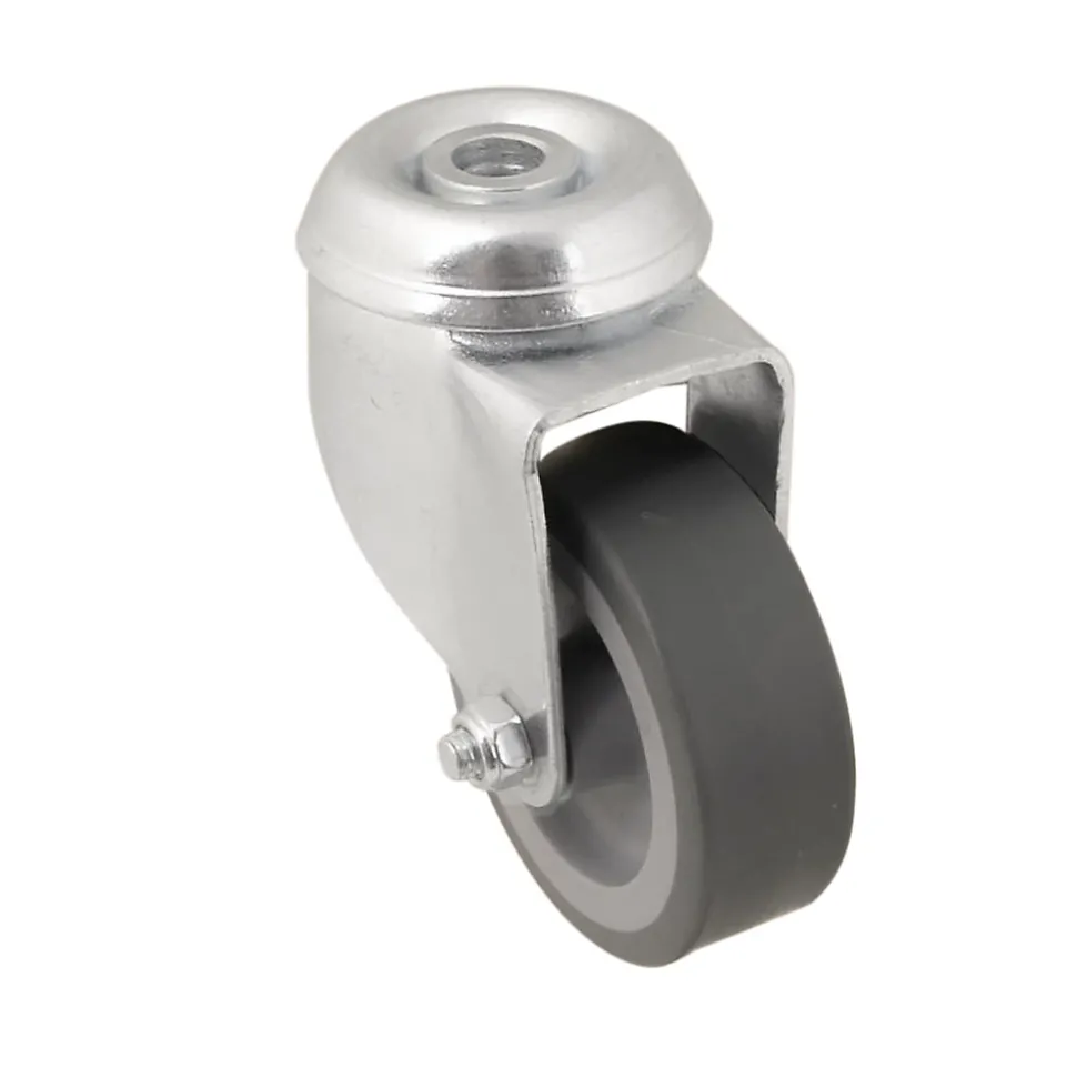Roulette pivotante ø6.1 cm,50 kg Caoutchouc thermoplastique (TPR)