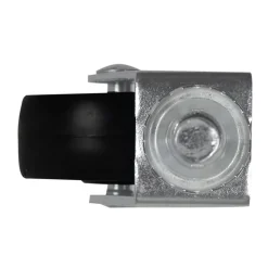 Roulette pivotante ø4.1 cm,15 kg Noir