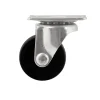 Roulette pivotante noire ø2.95 cm, charge max 15 kg