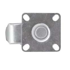 Roulette pivotante sans frein ø41 mm, plaque 42 x 42 mm, charge max 25kg