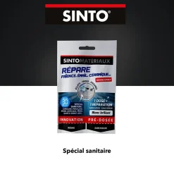 Répare faïence, émail, céramique SintoMatériaux blanc 30g