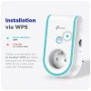 Répéteur WiFi AC1200 avec prise intégrée TP-Link