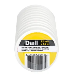 Ruban PTFE régulier 12 mm x 12 m x 0,76 mm, 10 pièces