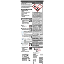RUBSON Pack de 11 Mousses Expansives WhiteTeq Pistolable 750ml + Nettoyant FoamCleaner 929 500ml Penosil + Pistolet