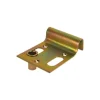 Sabot de portail à visser avec gache ø16 mm