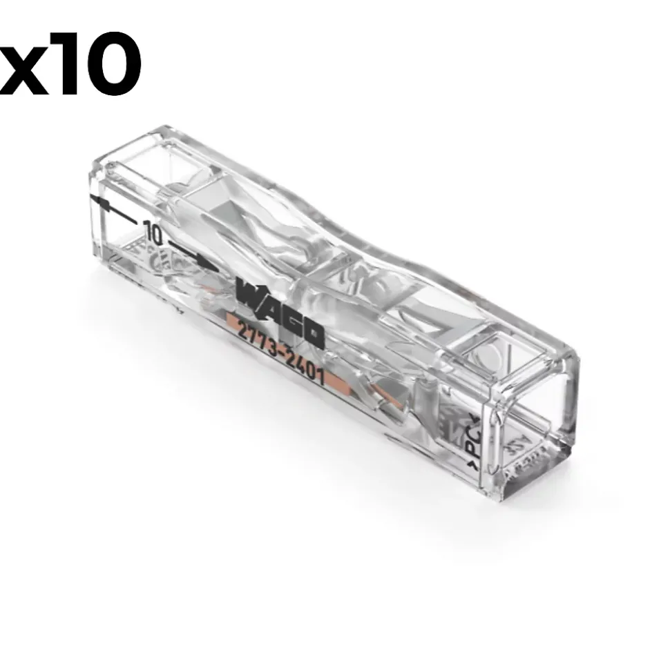 Sachet de 10 bornes Inline série 2773 - Wago
