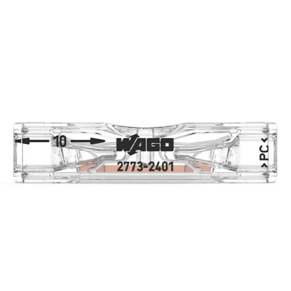 Sachet de 10 bornes Inline série 2773 - Wago