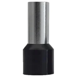 Sachet De 100 Embouts De Câblage Pour Fil Souple Section 25mm² - Noir - Collerette Isolante