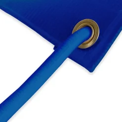Sandow élastique Bleu 90 mètres - Qualité PRO TECPLAST 9SW - Tendeur pour bâche de diamètre 9 mm