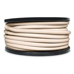 Sandow élastique Ivoire 25 mètres - Qualité PRO TECPLAST 9SW - Tendeur pour bâche de diamètre 9 mm