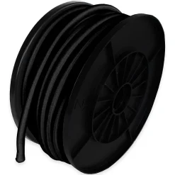 Sandow élastique Noir 40 mètres - Qualité PRO TECPLAST 9SW - Tendeur pour bâche de diamètre 9 mm