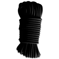 Sandow élastique Noir 80 mètres - Qualité PRO TECPLAST 9SW - Tendeur pour bâche de diamètre 9 mm