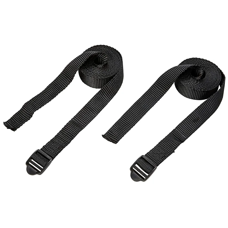 Sangle à boucle noire Ø. 25 mm, 2.5 m vendue par 2