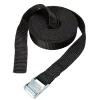 Sangle à came Diall L. 2,5 m x l. 2,5 cm tissage noir