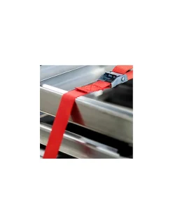 Sangle de serrage, 2.5m à boucle autoserrante, rouge - THIRARD