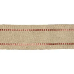 Sangle en jute écru l. 85 mm, vendue au mètre linéaire